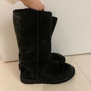 Tall Uggs in Black